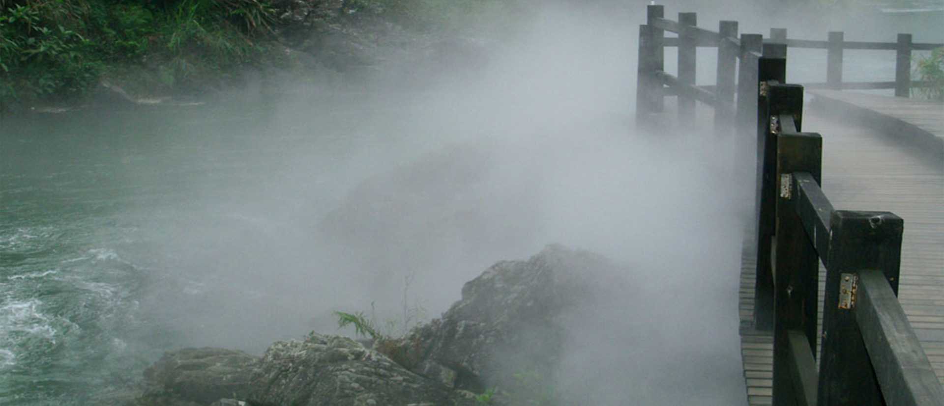 冷雾、雾森喷泉